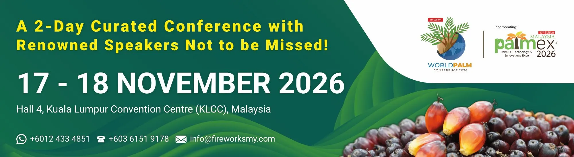 5e édition de la World Palm Conference