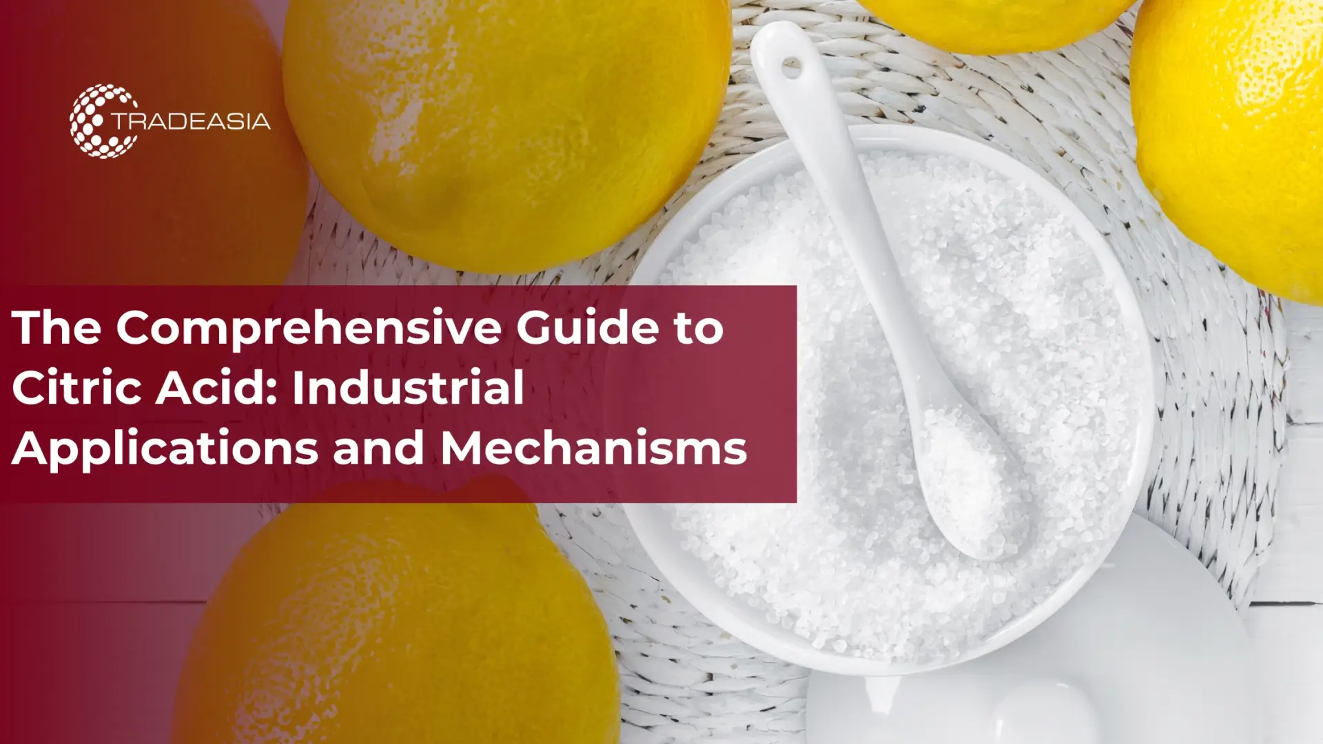 Le guide complet de l'acide citrique : applications et mécanismes industriels