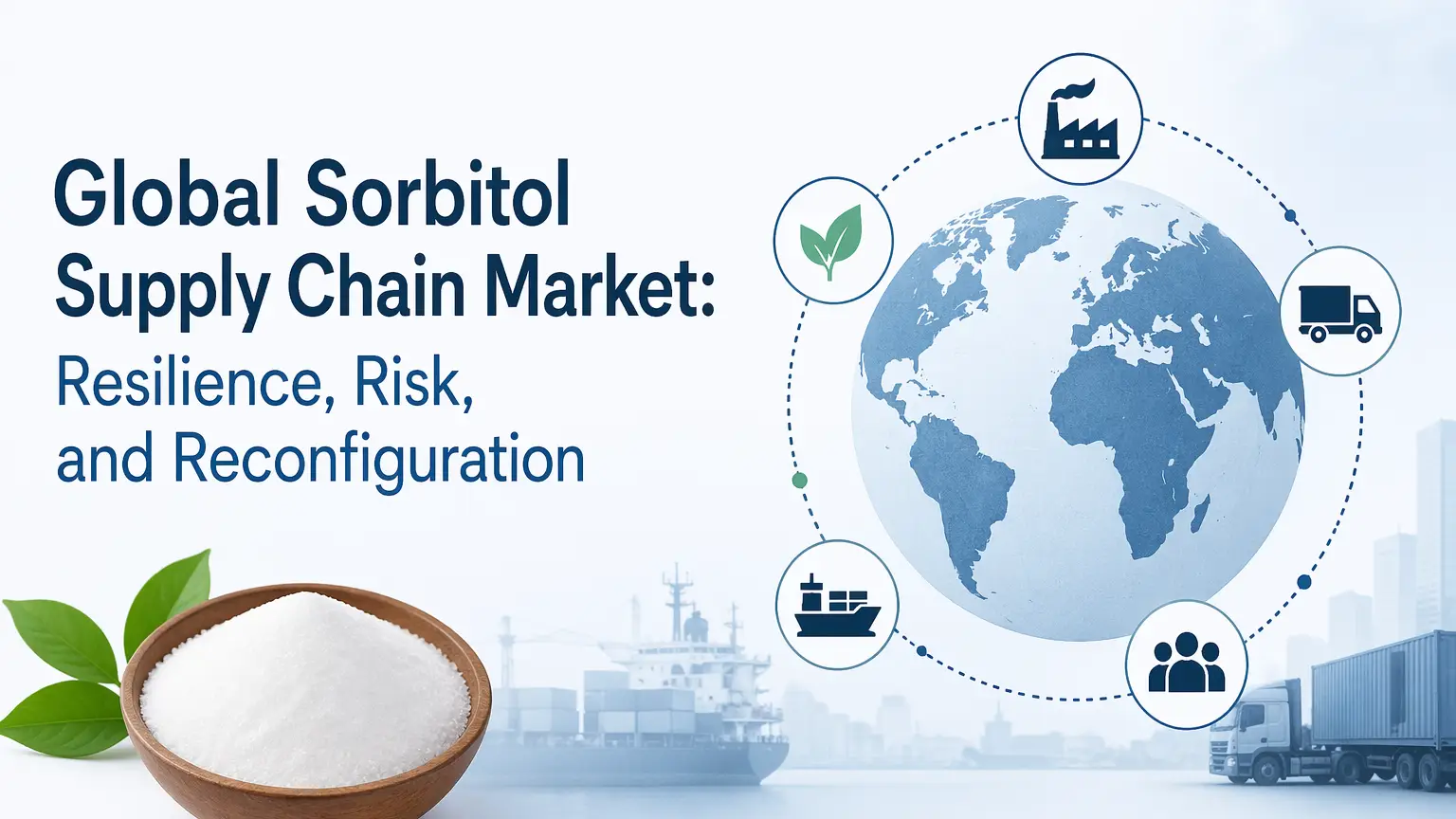 Marché mondial de la chaîne d'approvisionnement en sorbitol : résilience, risque et reconfiguration