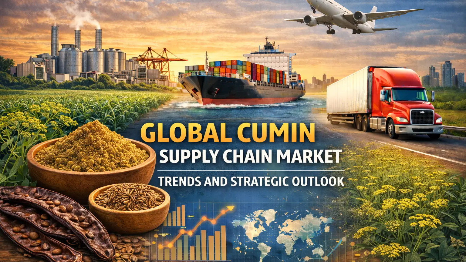 Tendances du marché mondial de la chaîne d'approvisionnement en cumin et perspectives stratégiques