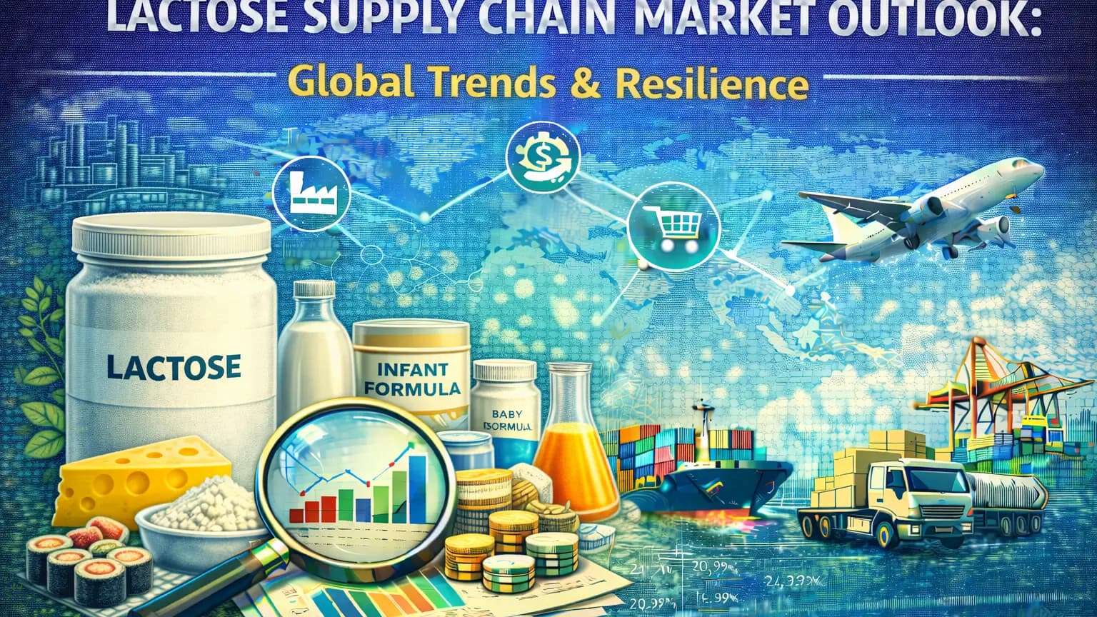Perspectives du marché de la chaîne d'approvisionnement en lactose 2026 Tendances mondiales et résilience