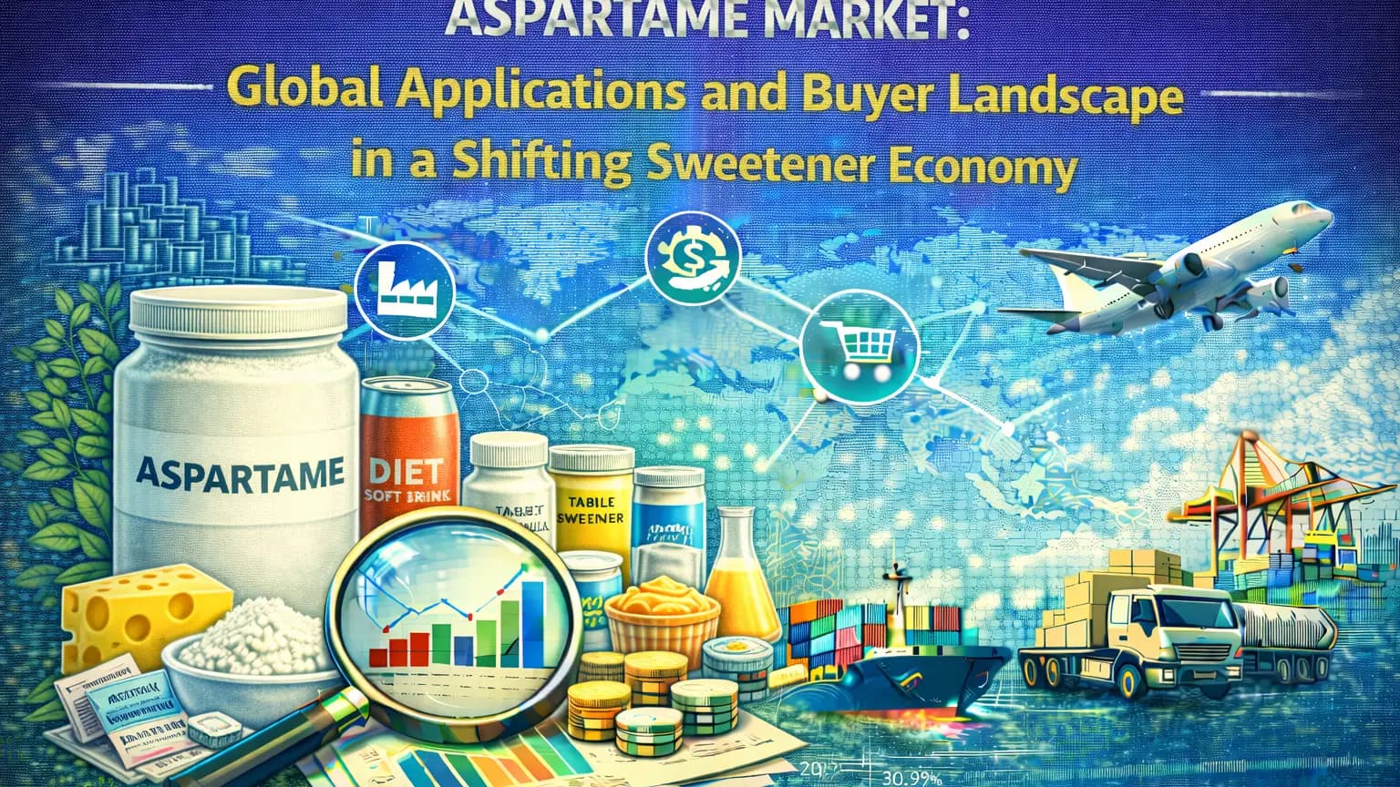 Marché de l'aspartame : paysage mondial dans une économie des édulcorants en mutation