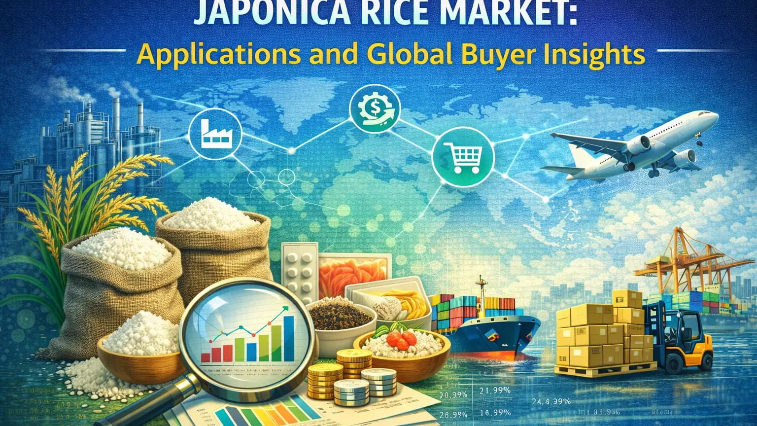 Marché du riz japonais : applications et informations sur les acheteurs mondiaux