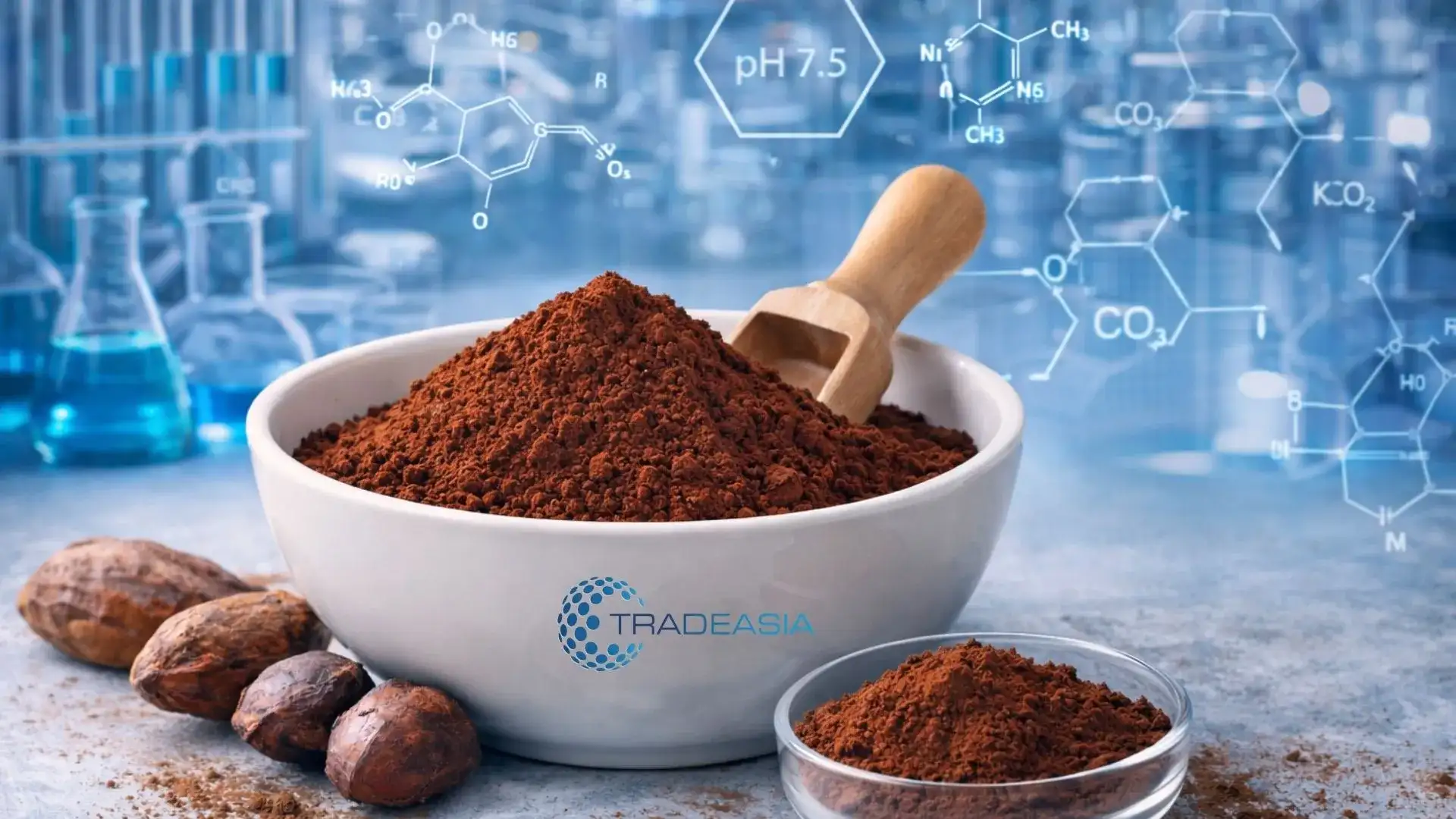 Utilisations et acheteurs de poudre de cacao alcalinisée en Asie