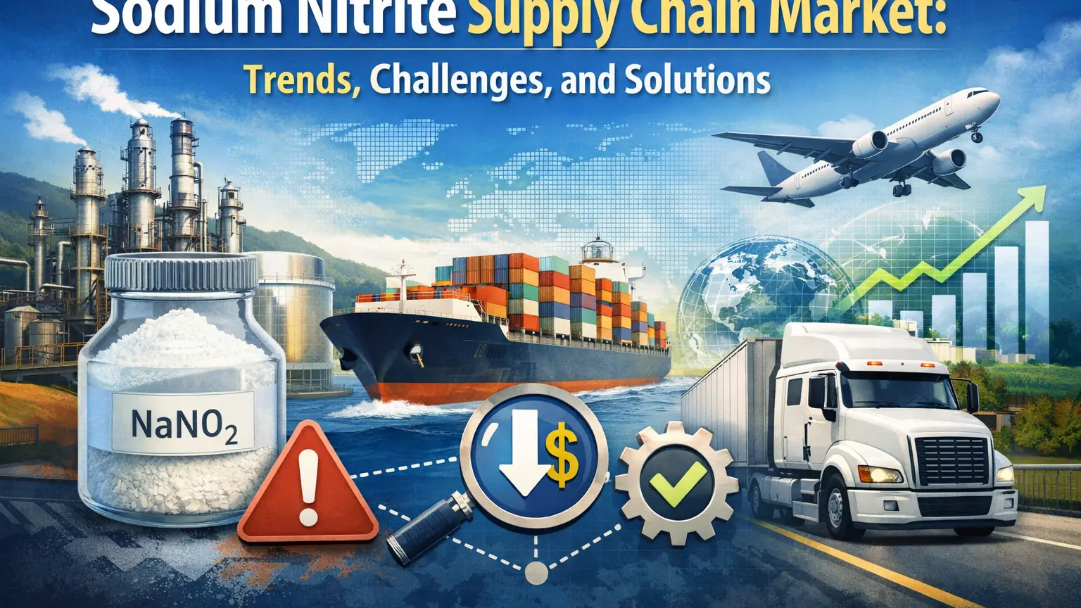 Marché de la chaîne d'approvisionnement en nitrite de sodium : tendances, défis et solutions