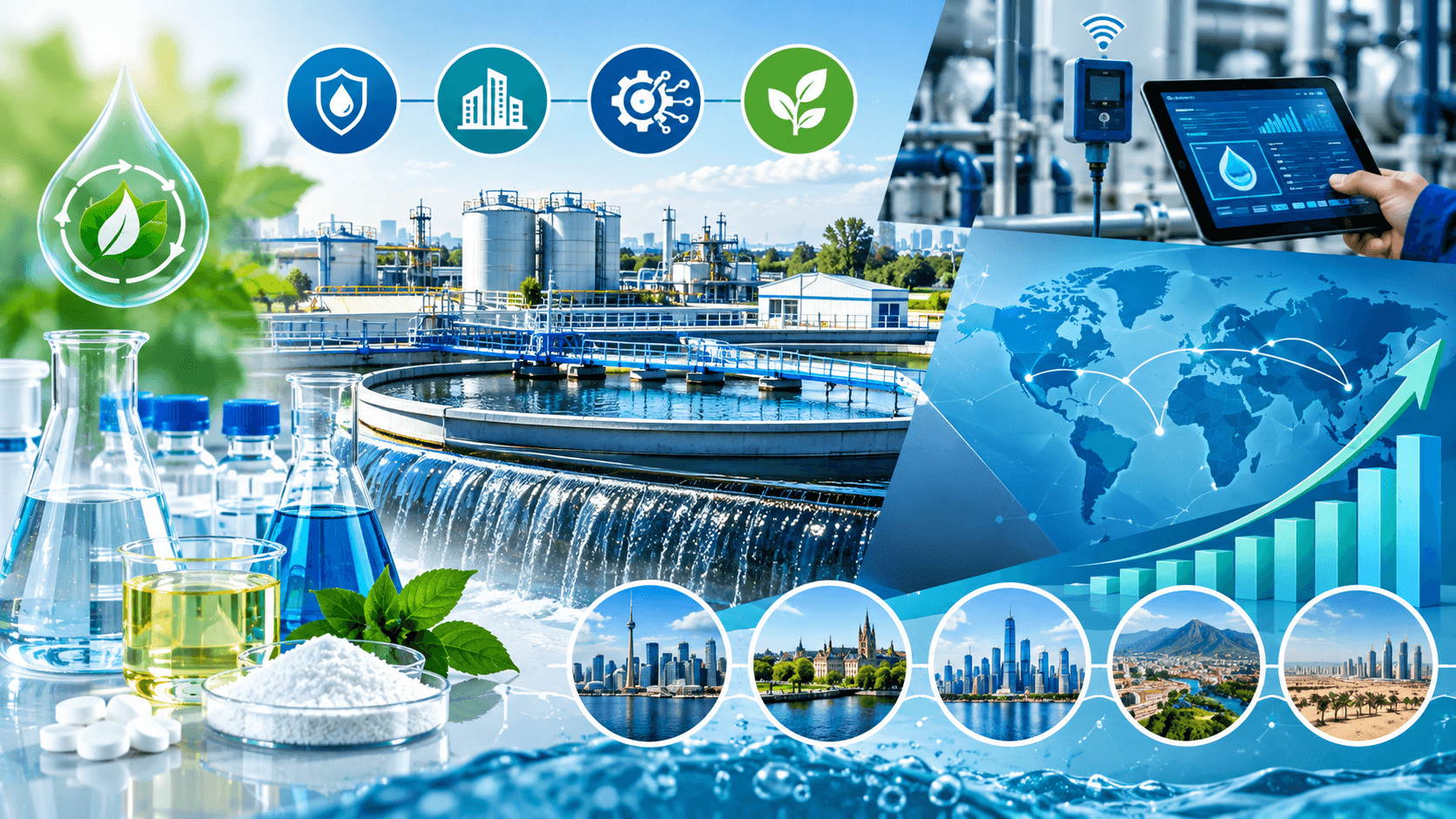 Perspectives des produits chimiques pour le traitement de l'eau 2026 : dynamique du marché et moteurs de croissance