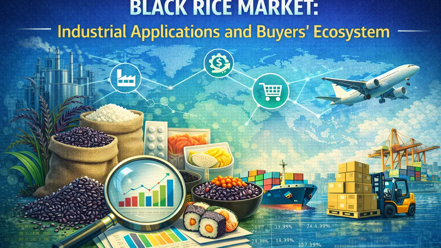 Marché du riz noir : applications industrielles, acheteurs et tendances de la demande mondiale