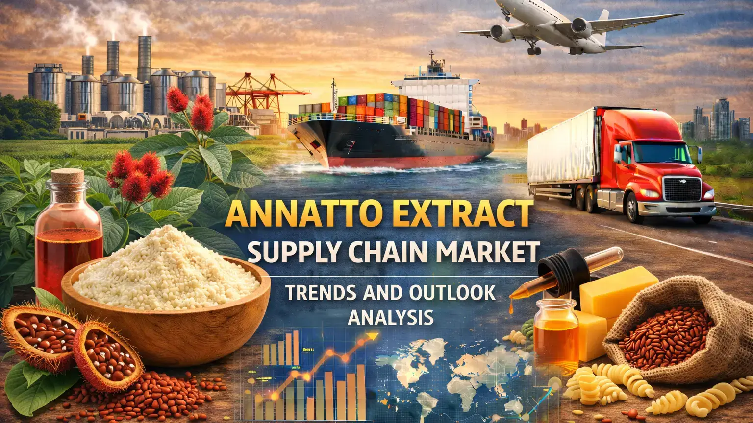 Analyse des tendances et des perspectives du marché de la chaîne d'approvisionnement en extrait de rocou